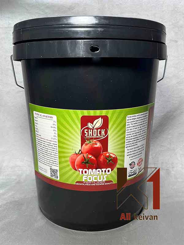 کود مخصوص گوجه فرنگی شوک 20 لیتری